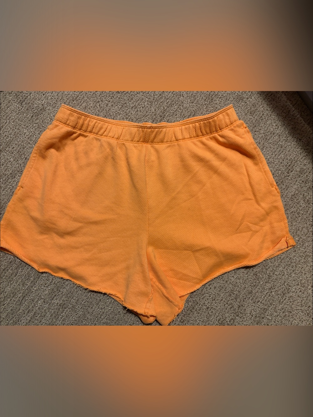 aerie Bright Orange Athletic Shorts